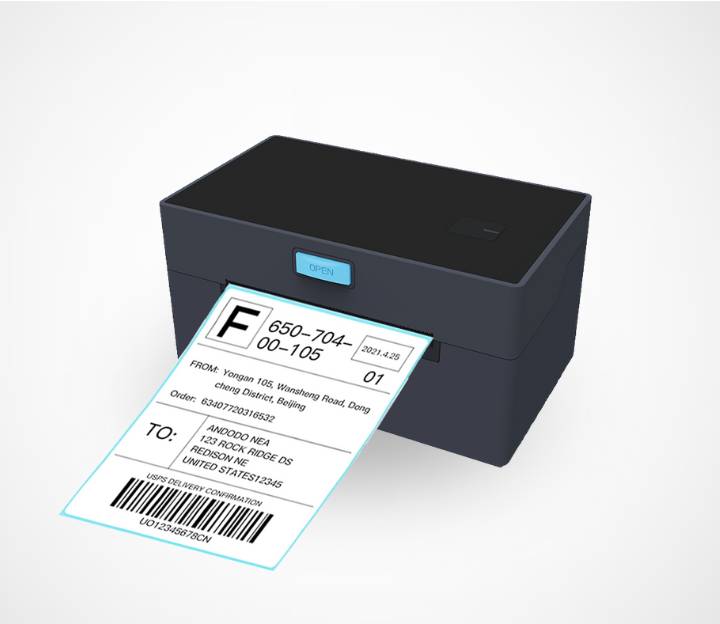 DC 24C 110mm 4inch Label Interface USBBluetoothLAN